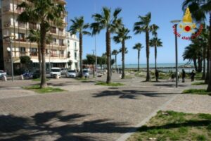 Arrivo gara podistica 'Madonna di Capo Colonna'