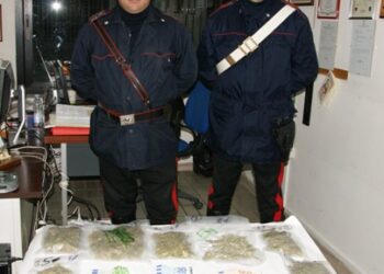 Detenzione e spaccio di droga, arrestata coppia di coniugi a Rossano