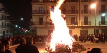 Festa San Giuseppe, lunedi sera i Focareddi