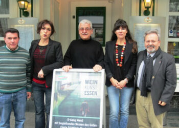 L’artista Ilaria Leganza incontra ad Hannover il Console Generale