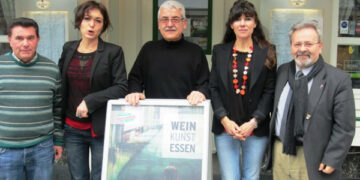 L’artista Ilaria Leganza incontra ad Hannover il Console Generale