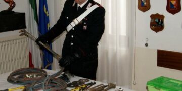 Carabinieri bloccano due probabili scassinatori