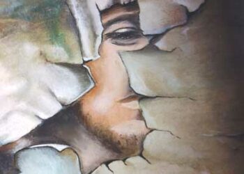 L’artista Gina Renzo alla rassegna romana Domus