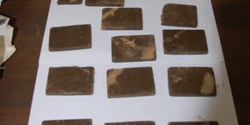 Sequestrato un chilo e mezzo di hashish a Cosenza