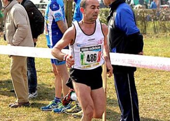 Corsa campestre, buona la prova di Peppe Curcio ai campionati italiani master di Monza