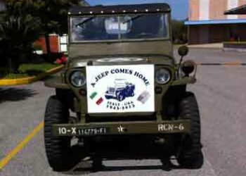 Torna a casa la Jeep reduce della campagna d’Italia