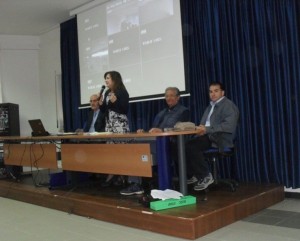 Assunta Scorpiniti al Liceo di Cariati