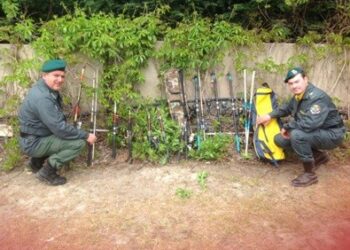 Attivita’ ittica illecita su fiume Tacina