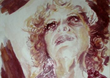 Arte, dipinti con colori ricavati dal vino