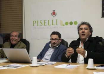 Sagra Piselli, Blefari: inversione di rotta