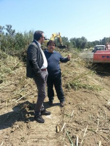 Lavori sui torrenti Telese e Fallao a Crotone (1)