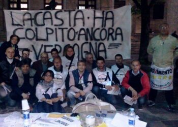 ‘Napolitano non lo vogliamo’, manifestazione pacifica M5S a Rossano