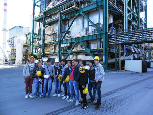 Alunni alla Biomassa di Strongoli