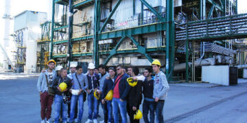 Alunni dell’IPSIA Barlacchi in visita agli impianti biomasse di Strongoli