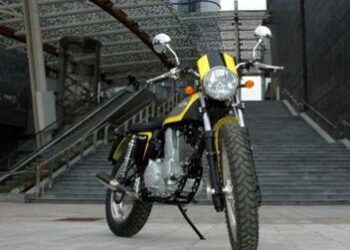 Borile B450 Scrambler, stile classic