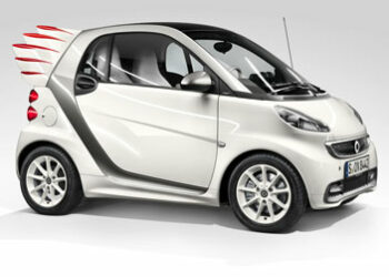 In vendita la Smart con le ali di Jeremy Scott