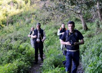 Un gruppo di trekkers calabresi in partenza per la Giordania
