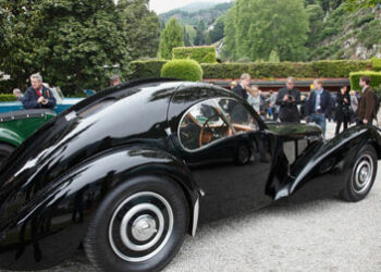 La Bugatti 57S Atlantic vince la Coppa d’oro Villa d’Este per l’edizione 2013