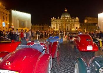 La Mille Miglia torna a Roma: la partenza il 17 maggio