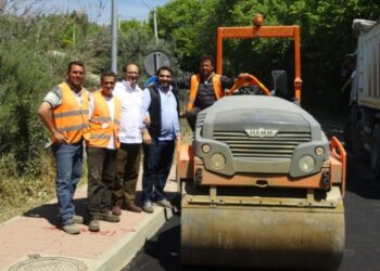 Finalmente bitumata via Calabria a Papanice