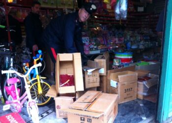 Deteneva 150 kg di materiale pirotecnico, denunciato