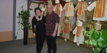 Esposizione scenografica dei vestitini di San Cataldo