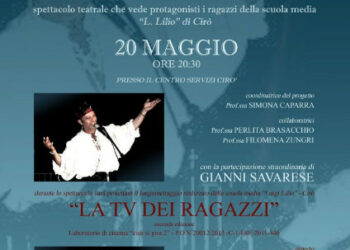 ”Tra sogno e realta”’, spettacolo dei ragazzi della scuola media cirotana