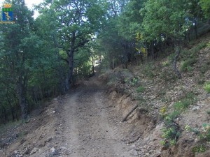 Scoperta pista abusiva a Castelsilano
