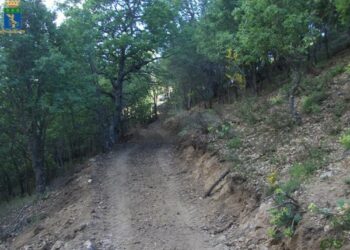 Scoperta pista abusiva a Castelsilano