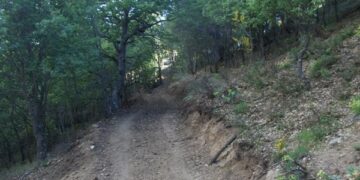 Scoperta pista abusiva a Castelsilano