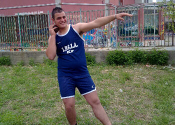 Emanuele Scalise primo alla fase provinciale di atletica