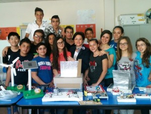 3B Istituto Alcmeone con la prof.Polimeni