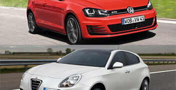 Volkswagen Golf contro Alfa Romeo Giulietta: ecco quale scegliere