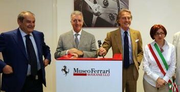 Montezemolo inaugura il nuovo Museo Ferrari