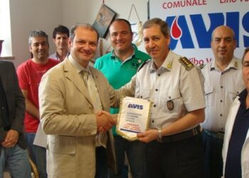 Donazione del Sangue per gli uomini delle Fiamme Gialle di Vibo