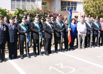 Festa per il 199esimo annuale di fondazione dell’Arma dei Carabinieri