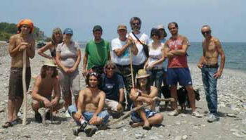 Crucoli, giornata ecologica alla foce di Fiume Nica’