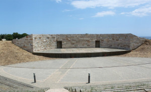 l'interno dell'anfiteatro