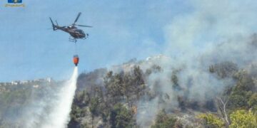 Macchia mediterranea in fiamme a Santa Severina, denunciato 40enne