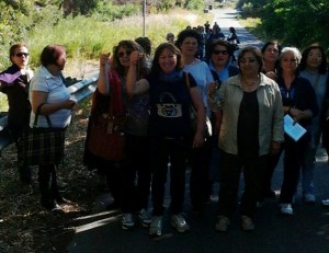 Madonna della Catena, pellegrinaggio del gruppo ciromarinese Milizia