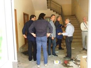 Sopralluogo all'ex caserma Vvff di Rossano (1)