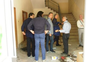 Sopralluogo all’ex caserma Vvff di Rossano