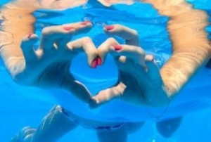 cuore piscina