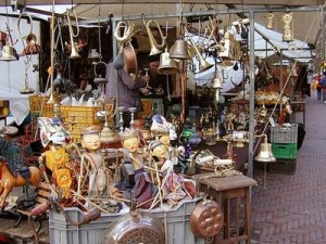 Bric-a-brac at Waterlooplein Flea Market - Amsterdam