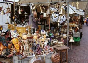 Mercatino delle pulci a Saracena