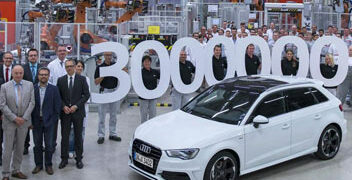 Audi festeggia tre milioni di A3 in 17 anni di carriera