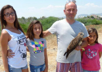 Cacciatore salva poiana nella pineta di Ciro’ Marina