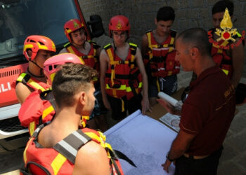 Campo Giovani con i Vigili del Fuoco della Calabria