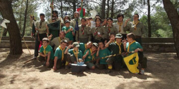 Campo estivo 2013 per gli scout ‘Assoraider’ di Ciro’ Marina