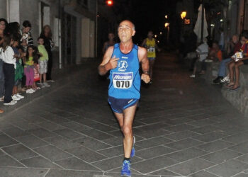 Corsa, Antonio Ferraro sul podio alla Nottimborgo 2013